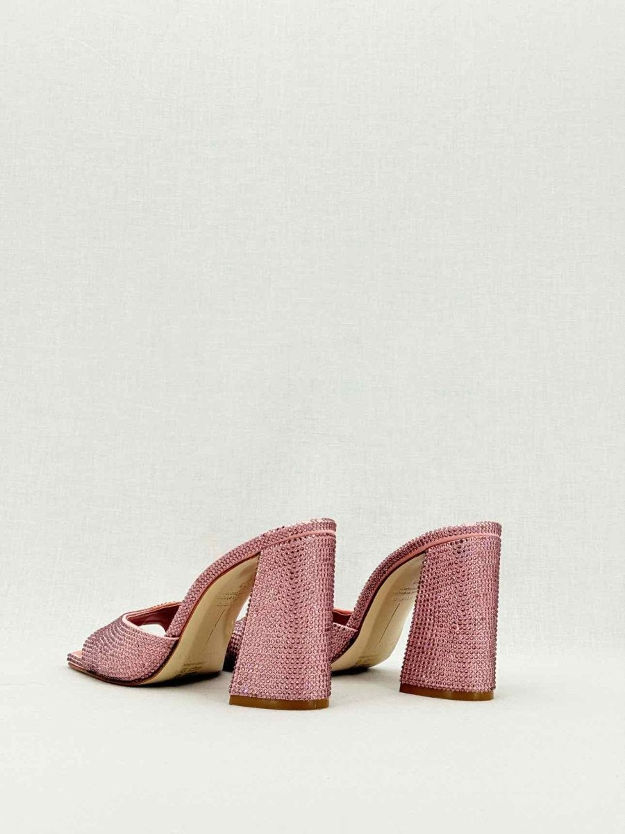 Pre - loved BLACK SUEDE STUDIO Pink Size EU 38 Mules at Reems Closet