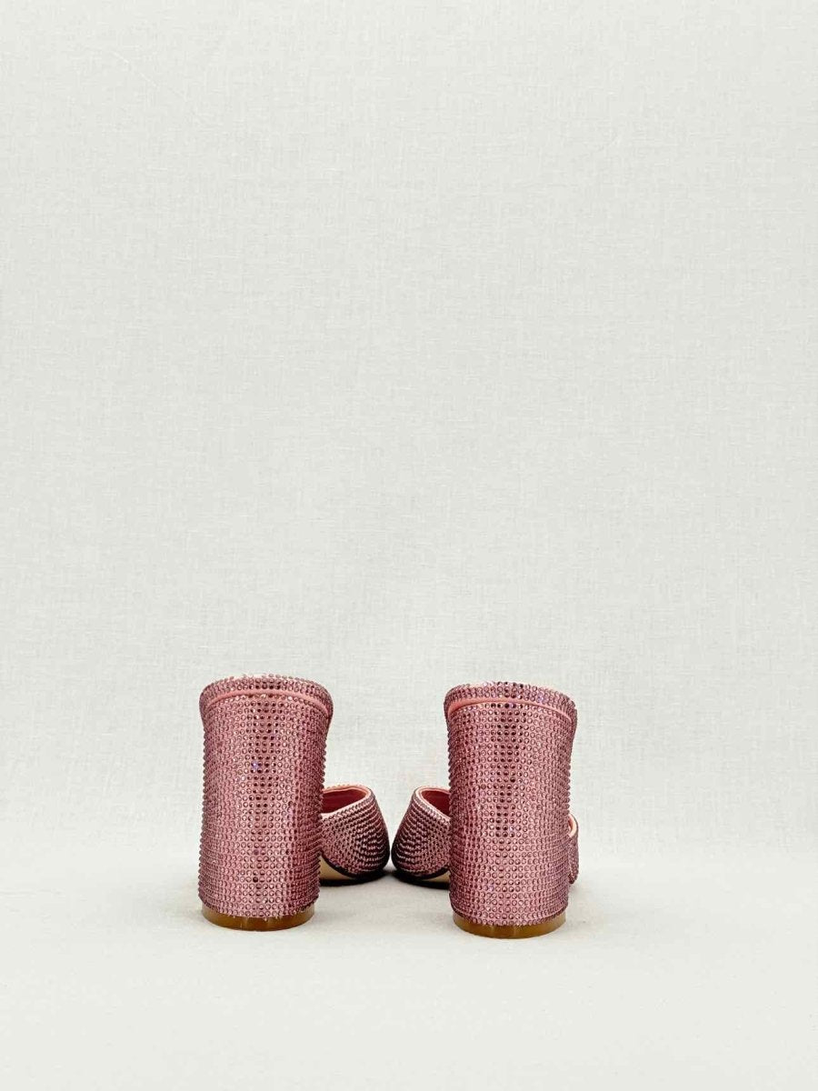 Pre - loved BLACK SUEDE STUDIO Pink Size EU 38 Mules at Reems Closet