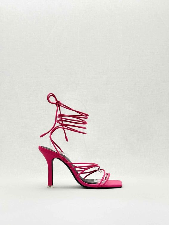 Pre - loved BLACK SUEDE STUDIO Pink Size EU 38.5 Heeled Sandals at Reems Closet