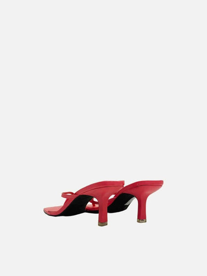 Pre - loved BLACK SUEDE STUDIO Toe Ring Pink Size EU 39 Mules at Reems Closet