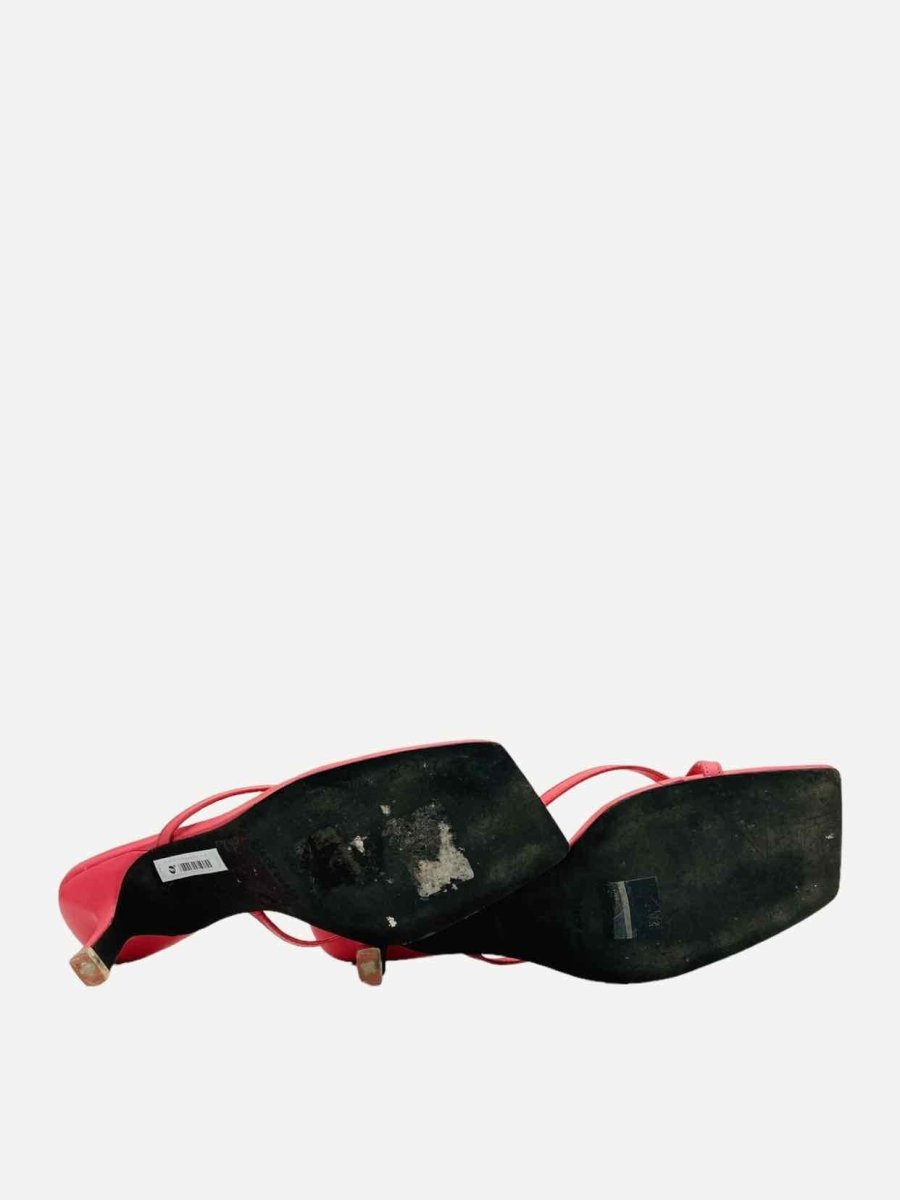 Pre - loved BLACK SUEDE STUDIO Toe Ring Pink Size EU 39 Mules at Reems Closet