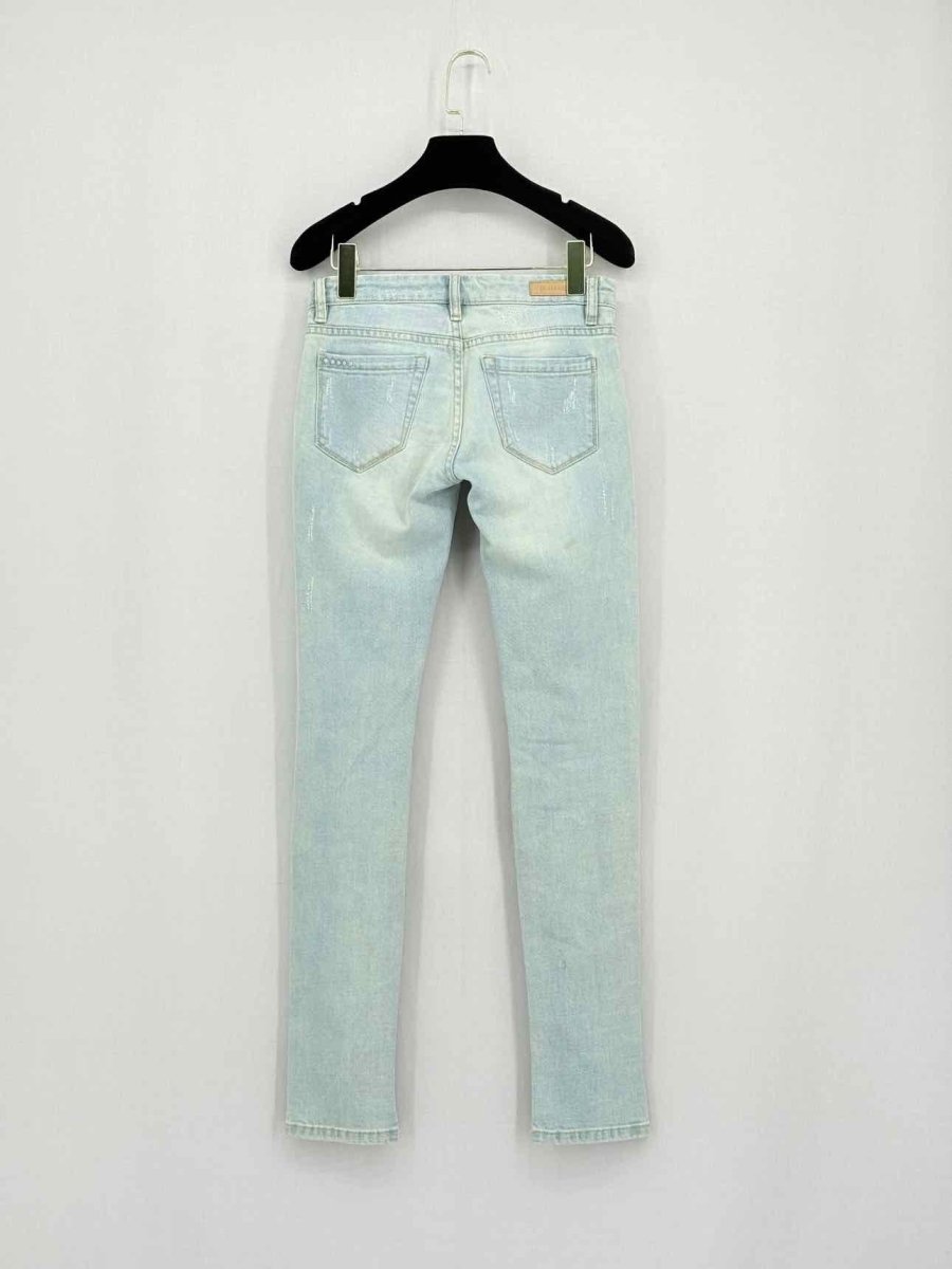 Pre - loved BLANKNYC Dreamathon Blue Ripped Size 24 Jeans at Reems Closet