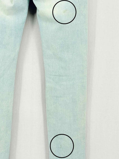 Pre - loved BLANKNYC Dreamathon Blue Ripped Size 24 Jeans at Reems Closet