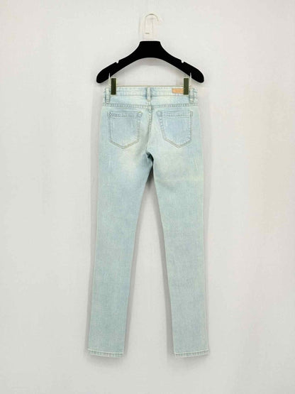 Pre - loved BLANKNYC Dreamathon Blue Ripped Size 24 Jeans at Reems Closet