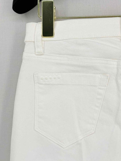 Pre - loved BLANKNYC Dreamathon White Ripped Size 24 Jeans at Reems Closet