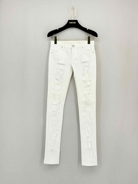 Pre - loved BLANKNYC Dreamathon White Ripped Size 24 Jeans at Reems Closet