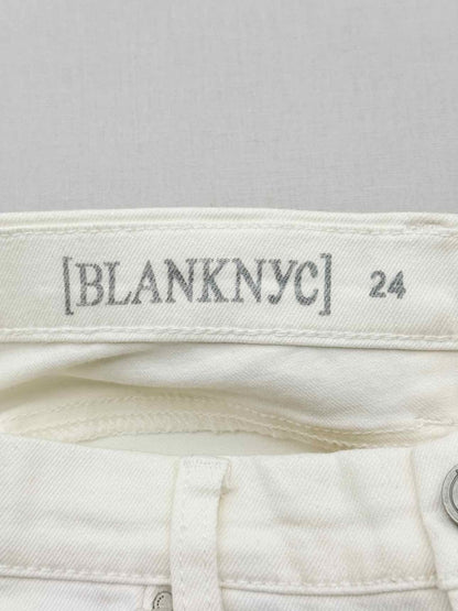 Pre - loved BLANKNYC Dreamathon White Ripped Size 24 Jeans at Reems Closet