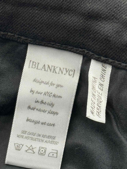 Pre - loved BLANKNYC Skinny Black Ripped Size 24 Jeans at Reems Closet