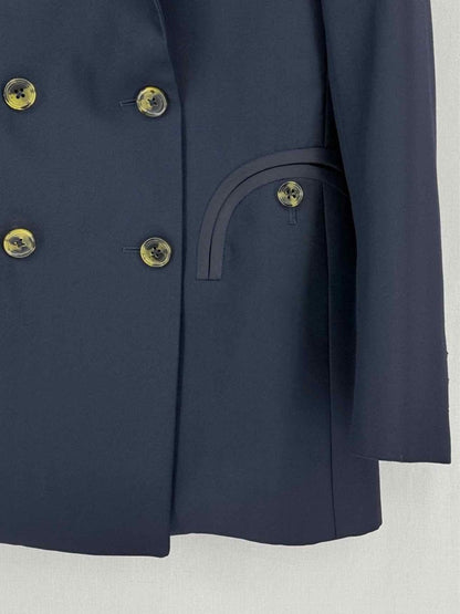 Pre-loved BLAZE MILANO Navy Size Small Blazer at Reems Closet