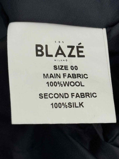 Pre-loved BLAZE MILANO Navy Size Small Blazer at Reems Closet