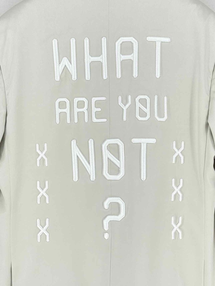 Pre - loved BLSSD Grey Embroidered Size Small Jacket at Reems Closet