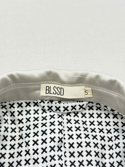 Pre - loved BLSSD Grey Embroidered Size Small Jacket at Reems Closet
