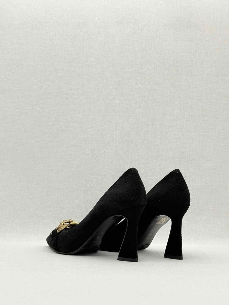 Pre - loved BLUE VELVET Black Size EU 39 Pumps at Reems Closet