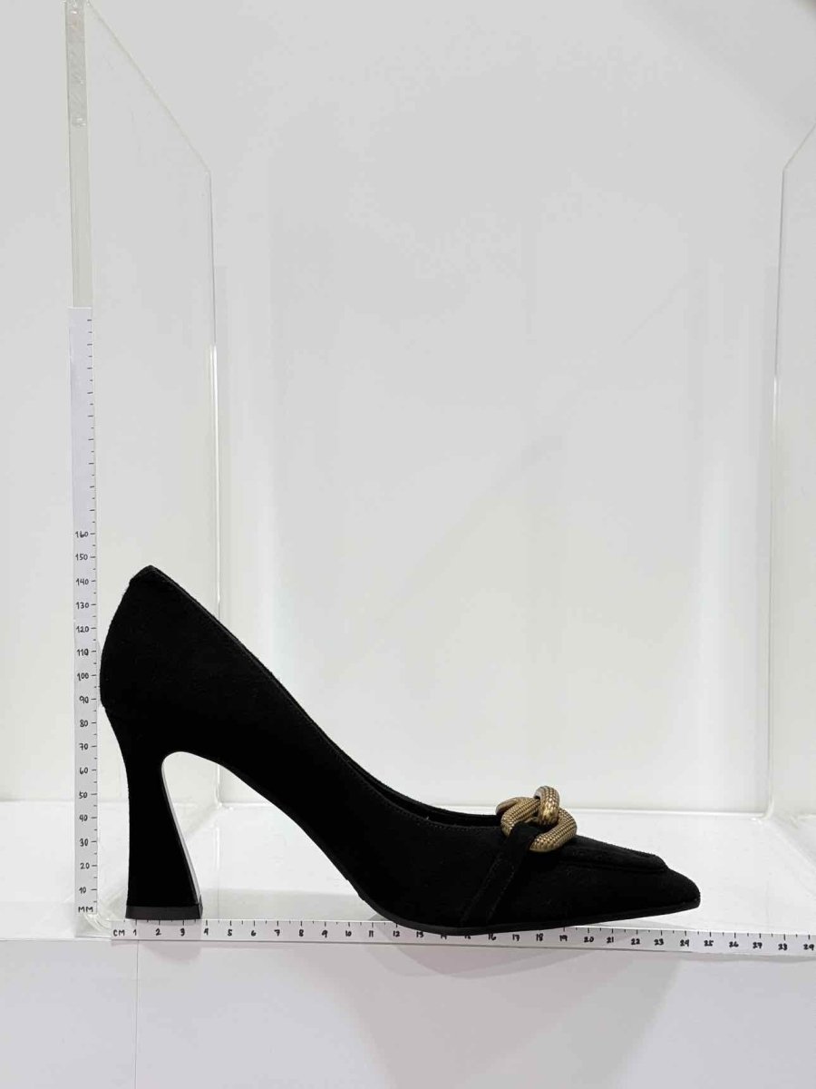 Pre - loved BLUE VELVET Black Size EU 39 Pumps at Reems Closet