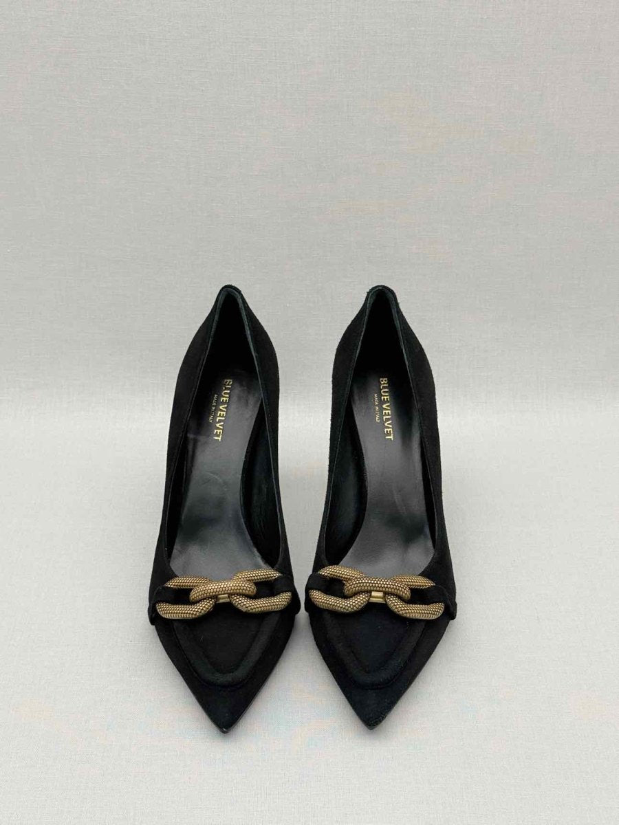 Pre - loved BLUE VELVET Black Size EU 39 Pumps at Reems Closet