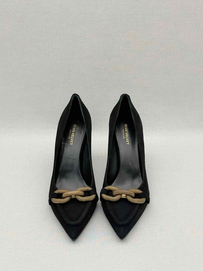 Pre - loved BLUE VELVET Black Size EU 39 Pumps at Reems Closet