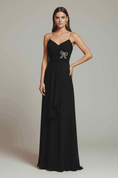 Pre-loved BLUMARINE Black Ruched Size US 8 Long Dress at Reems Closet