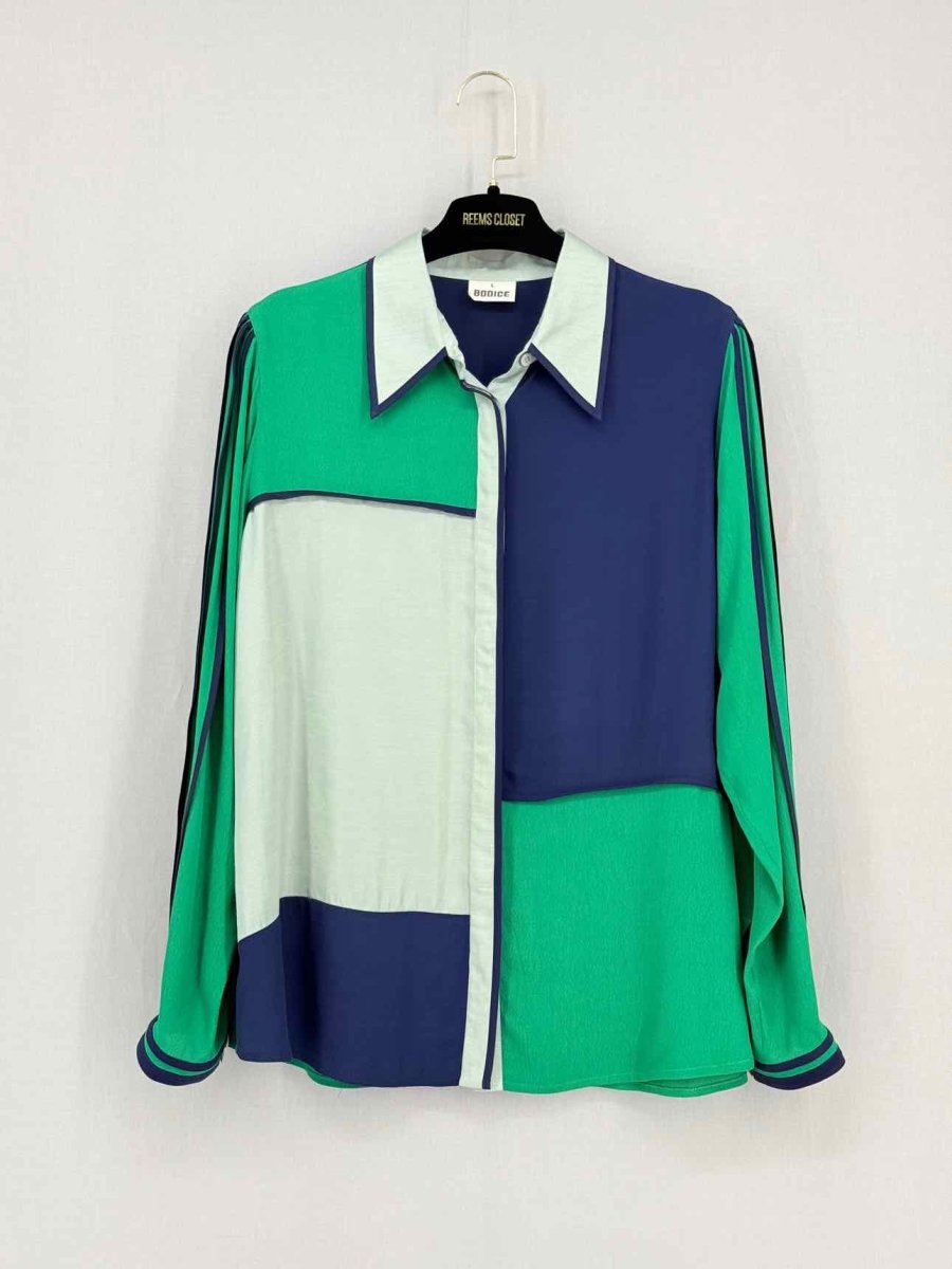 Pre - loved BODICE STUDIO Navy Blue & Green Size Large Outfit Set at Reems Closet