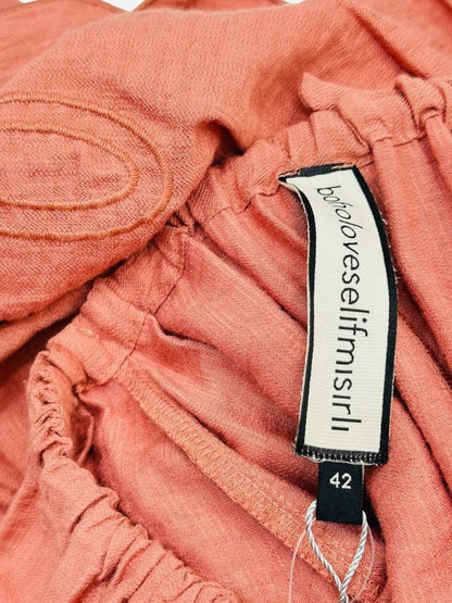 Pre - loved BOHOLOVES ELIF MISIRLI Coral Size US 6 Long Dress at Reems Closet