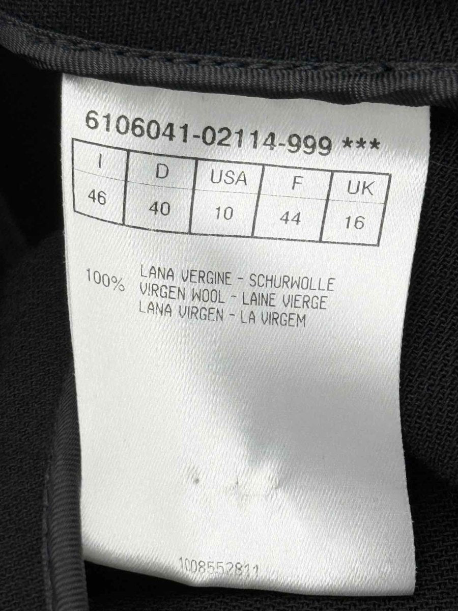 Pre - loved BOSS Black Size US 10 Coat at Reems Closet