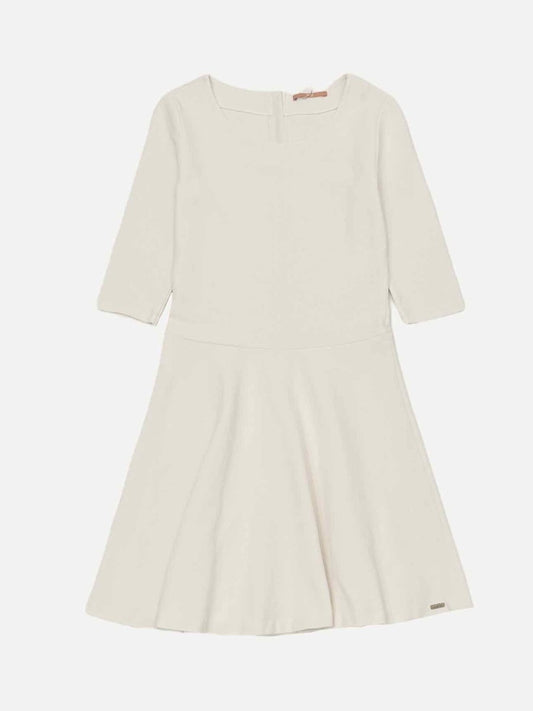 Pre-loved BOSS HUGO BOSS Off-white Mini Dress from Reems Closet