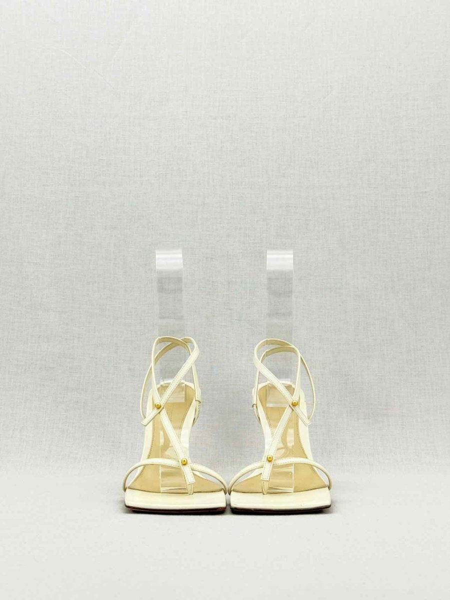Pre - loved BOTTEGA VENETA Beige Size EU 35 Heeled Sandals at Reems Closet