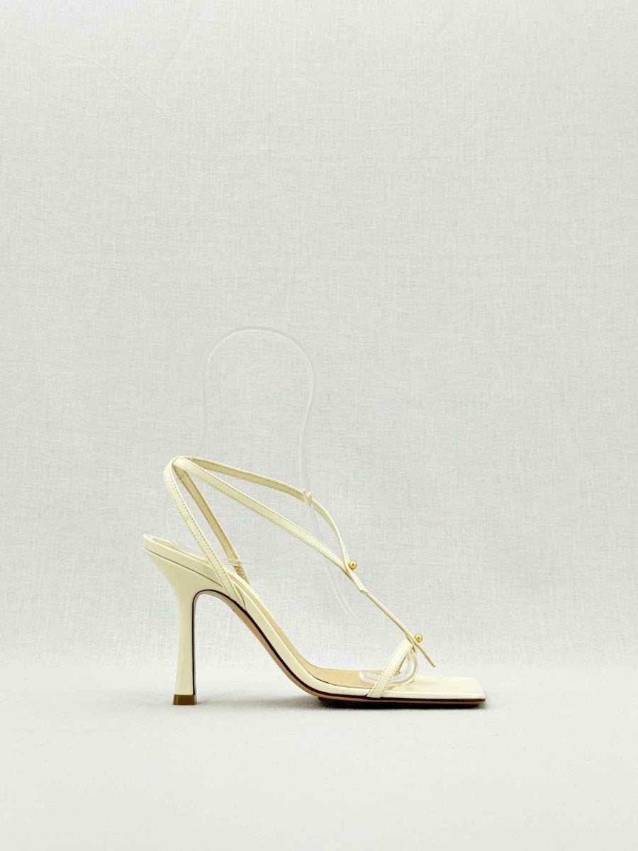 Pre - loved BOTTEGA VENETA Beige Size EU 35 Heeled Sandals at Reems Closet