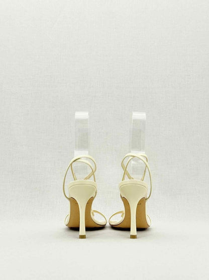 Pre - loved BOTTEGA VENETA Beige Size EU 35 Heeled Sandals at Reems Closet