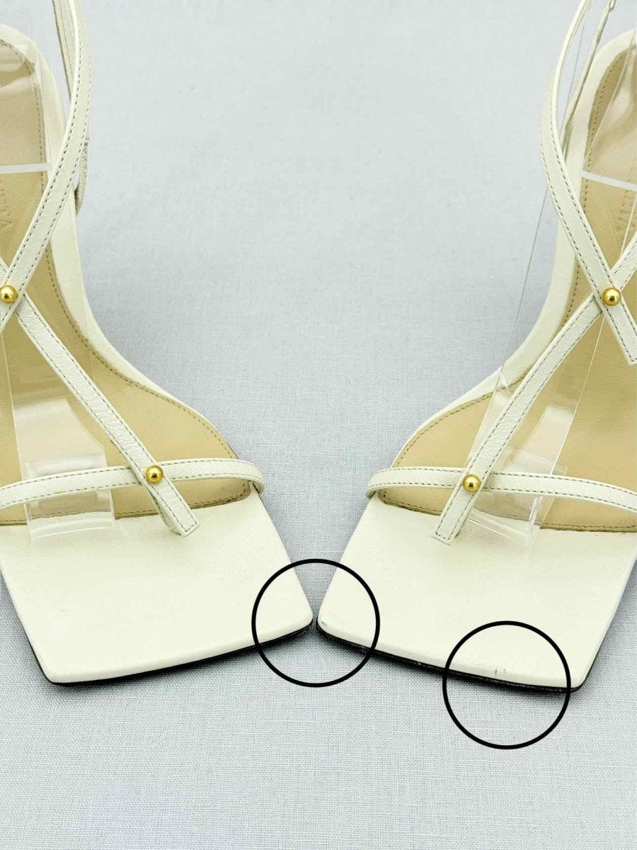 Pre - loved BOTTEGA VENETA Beige Size EU 35 Heeled Sandals at Reems Closet
