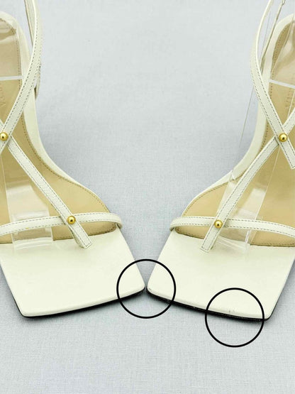 Pre - loved BOTTEGA VENETA Beige Size EU 35 Heeled Sandals at Reems Closet