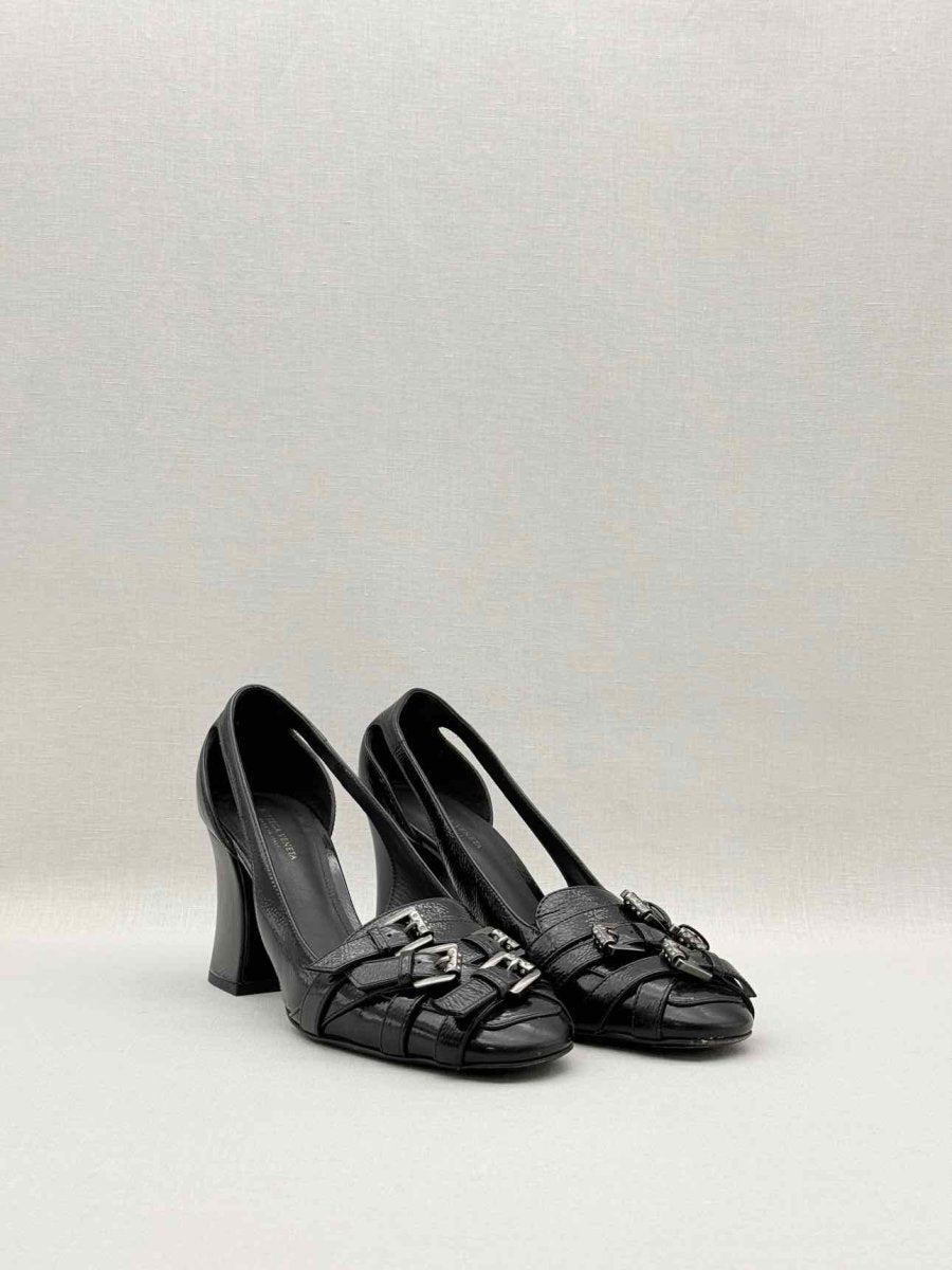 Pre - loved BOTTEGA VENETA Black Size EU 37.5 Pumps at Reems Closet
