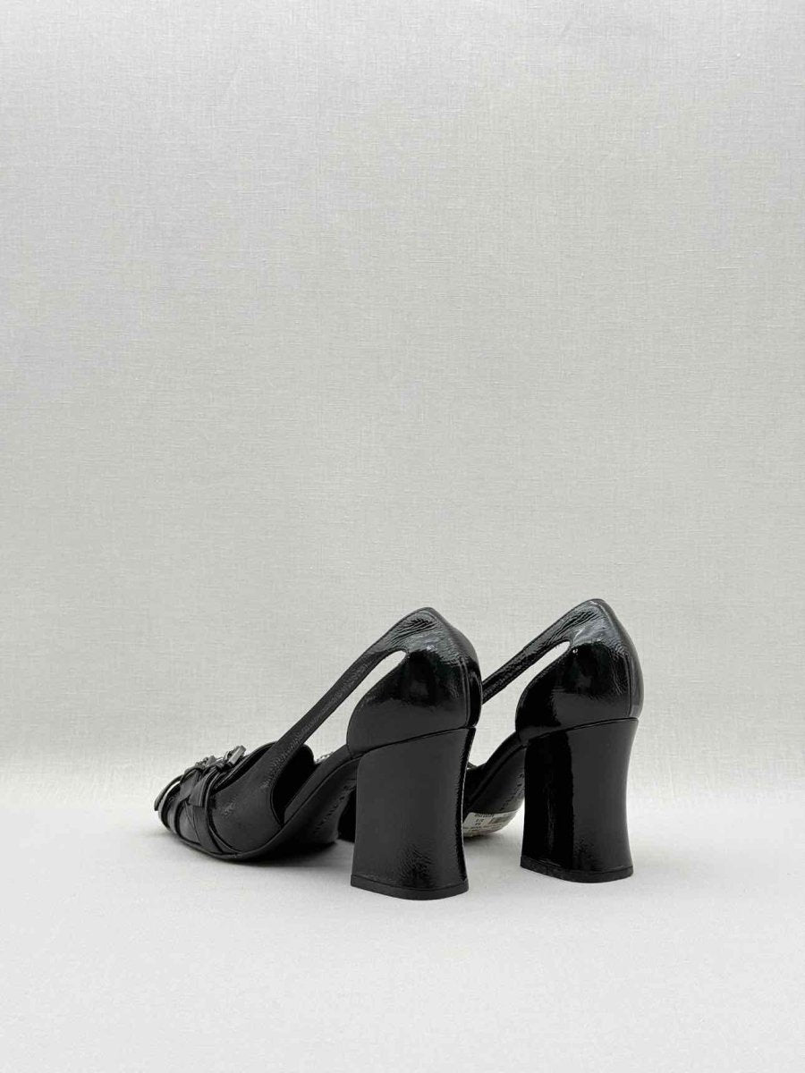 Pre - loved BOTTEGA VENETA Black Size EU 37.5 Pumps at Reems Closet
