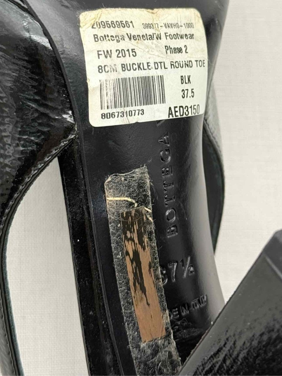 Pre - loved BOTTEGA VENETA Black Size EU 37.5 Pumps at Reems Closet