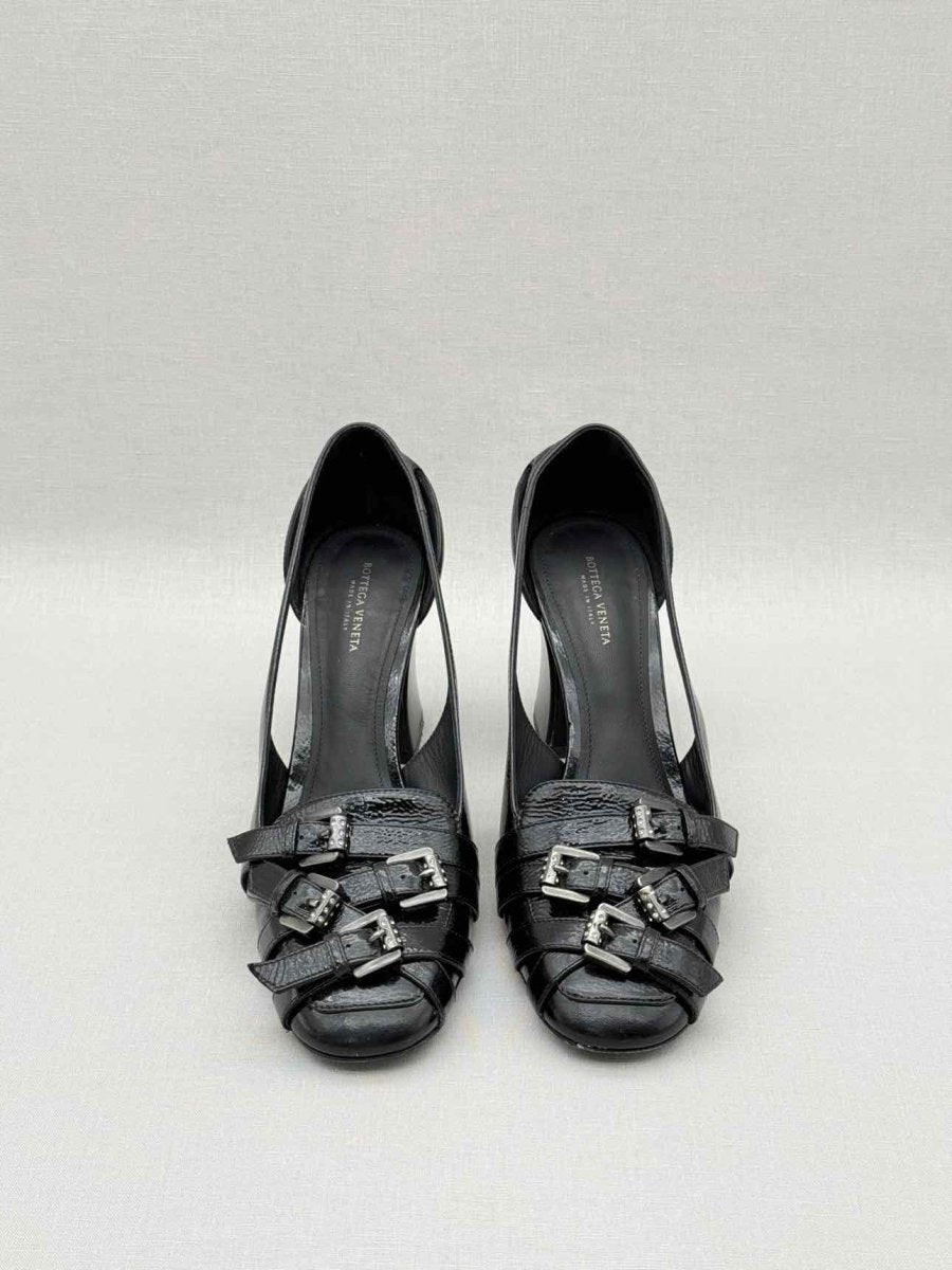 Pre - loved BOTTEGA VENETA Black Size EU 37.5 Pumps at Reems Closet