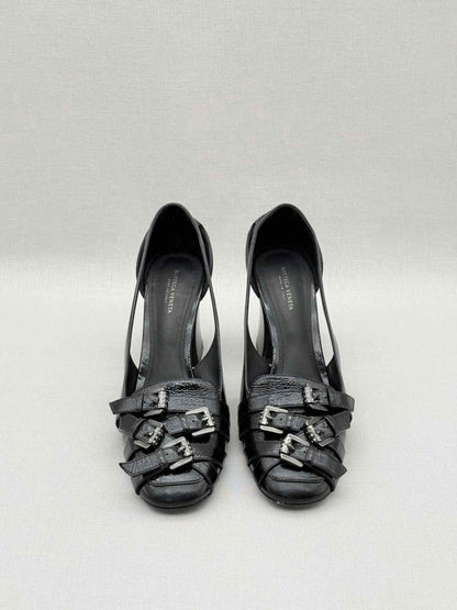 Pre - loved BOTTEGA VENETA Black Size EU 37.5 Pumps at Reems Closet