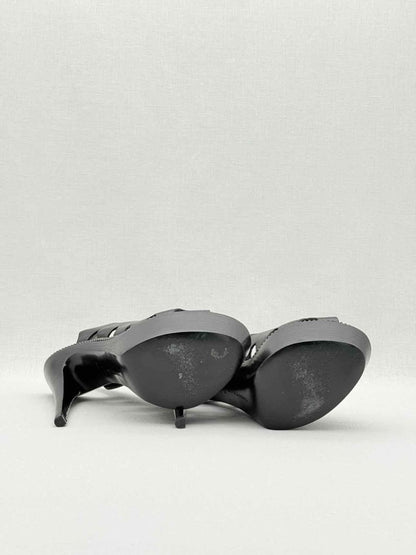 Pre - loved BOTTEGA VENETA Black Size EU 38.5 Slingbacks at Reems Closet