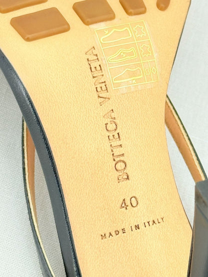 Pre - loved BOTTEGA VENETA Black Size EU 40 Heeled Sandals at Reems Closet