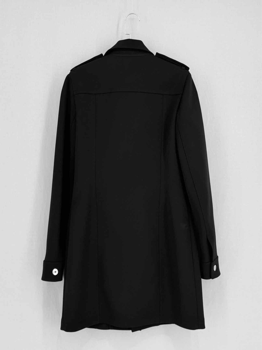 Pre - loved BOTTEGA VENETA Black Size US 6 Coat at Reems Closet