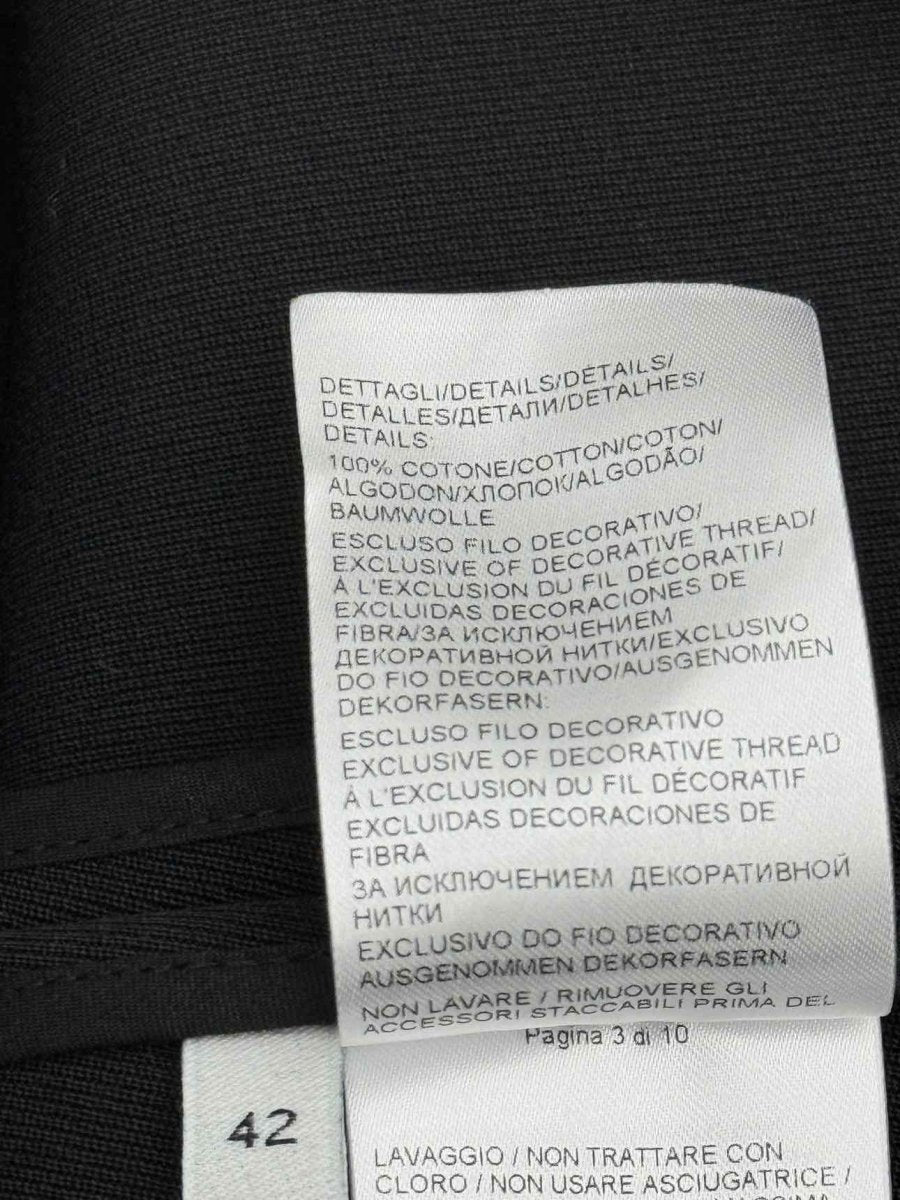 Pre - loved BOTTEGA VENETA Black Size US 6 Coat at Reems Closet