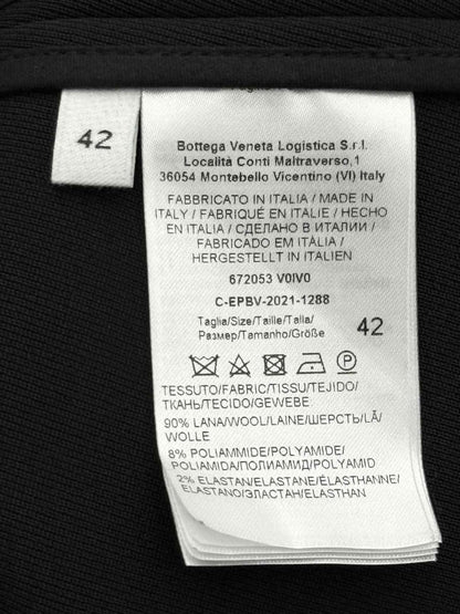 Pre - loved BOTTEGA VENETA Black Size US 6 Coat at Reems Closet