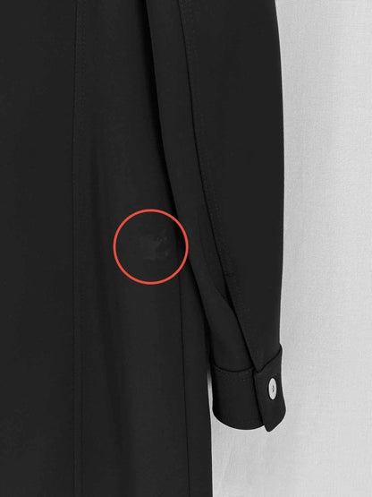 Pre - loved BOTTEGA VENETA Black Size US 6 Coat at Reems Closet