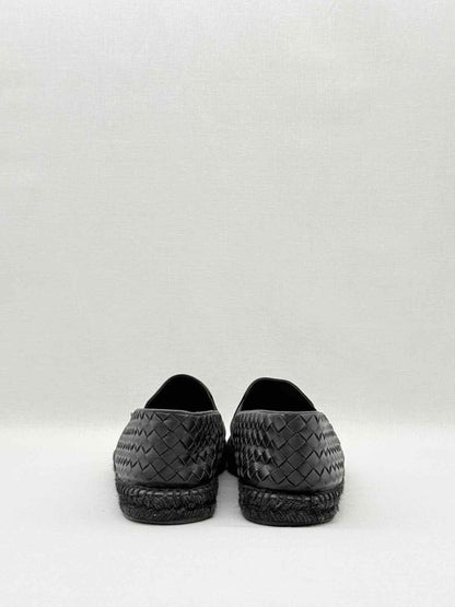 Pre - loved BOTTEGA VENETA Intrecciato Black Size EU 46 Flats at Reems Closet