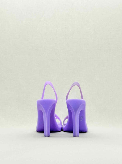 Pre - loved BOTTEGA VENETA Jimbo Purple Size EU 41 Heeled Sandals at Reems Closet