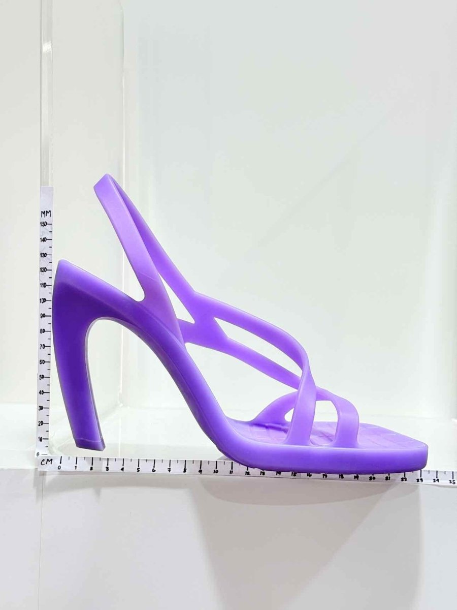 Pre - loved BOTTEGA VENETA Jimbo Purple Size EU 41 Heeled Sandals at Reems Closet