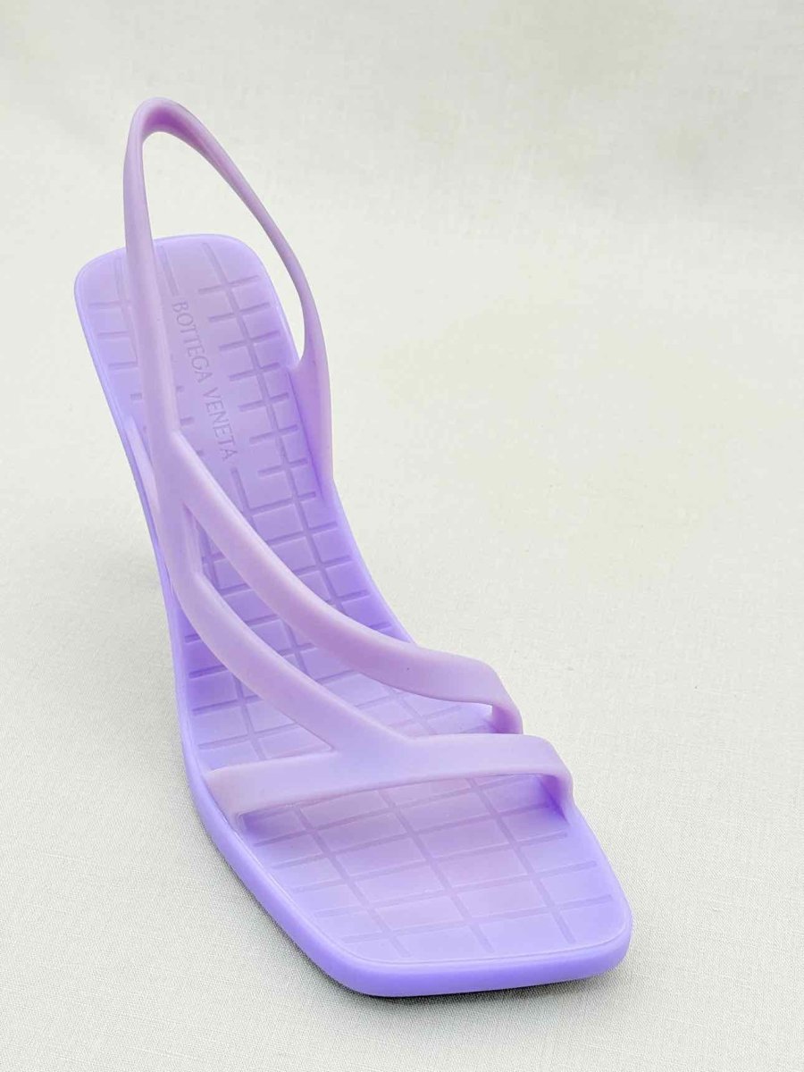Pre - loved BOTTEGA VENETA Jimbo Purple Size EU 41 Heeled Sandals at Reems Closet