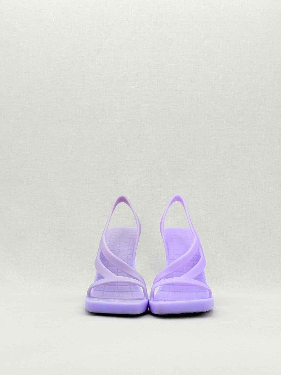 Pre - loved BOTTEGA VENETA Jimbo Purple Size EU 41 Heeled Sandals at Reems Closet