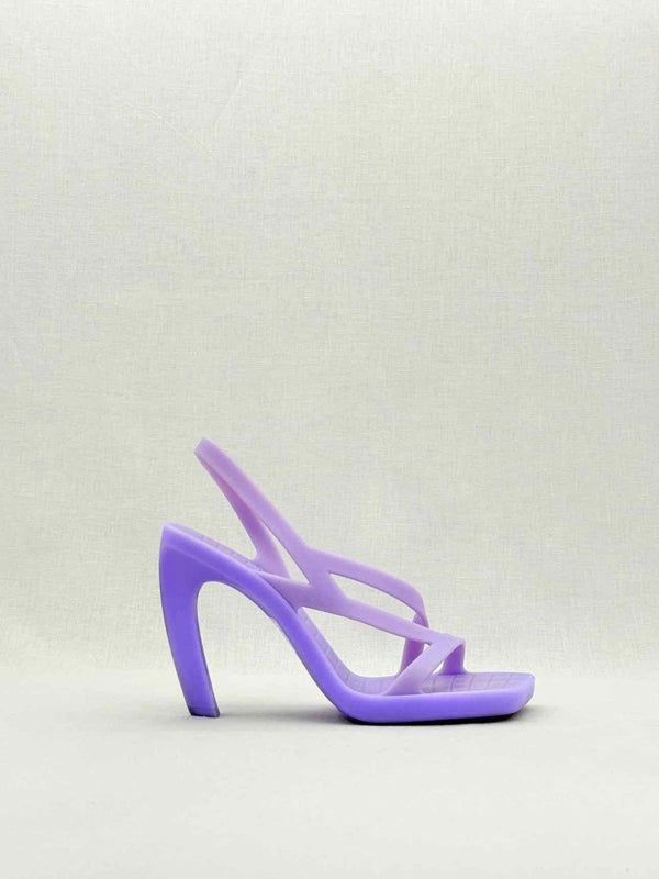 Pre - loved BOTTEGA VENETA Jimbo Purple Size EU 41 Heeled Sandals at Reems Closet