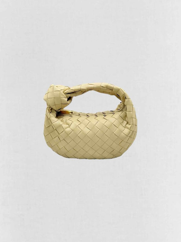 Pre - loved BOTTEGA VENETA Jodie Beige Intrecciato Hobo bag at Reems Closet
