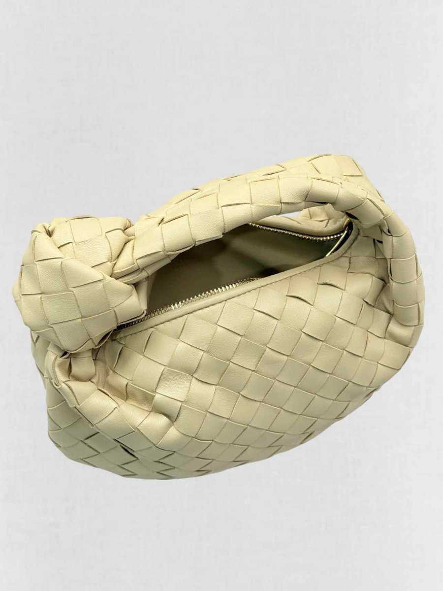 Pre - loved BOTTEGA VENETA Jodie Beige Intrecciato Hobo bag at Reems Closet