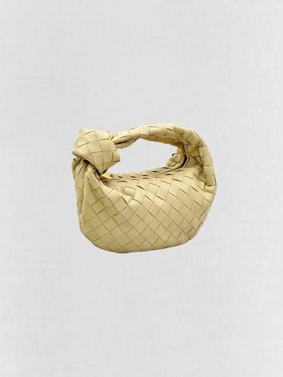 Pre - loved BOTTEGA VENETA Jodie Beige Intrecciato Hobo bag at Reems Closet